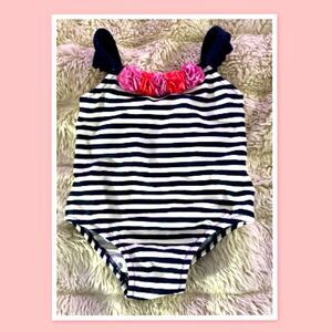 OshKosh B'gosh Infant Girls One-Piece Swimsuit ~ Size 12 Mo